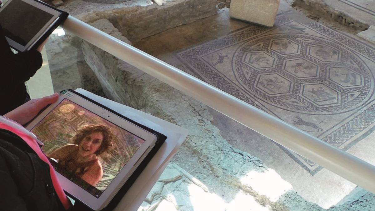 Quattro sassi, la Domus nel tablet