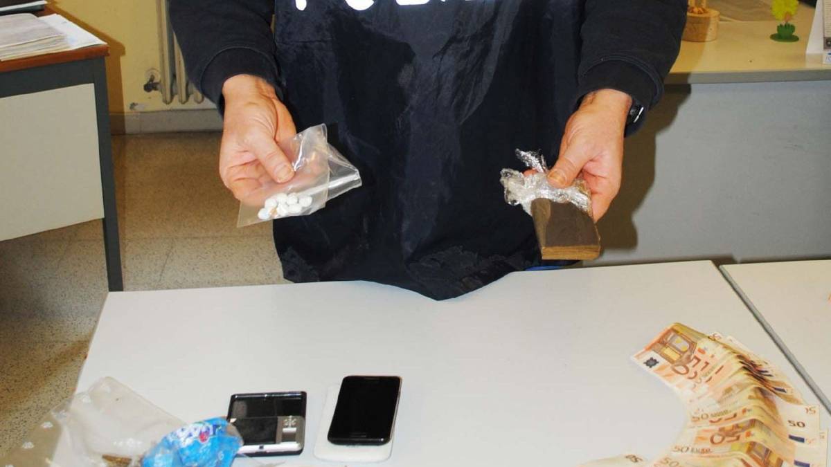 Hashish e cocaina: in manette un 26enne