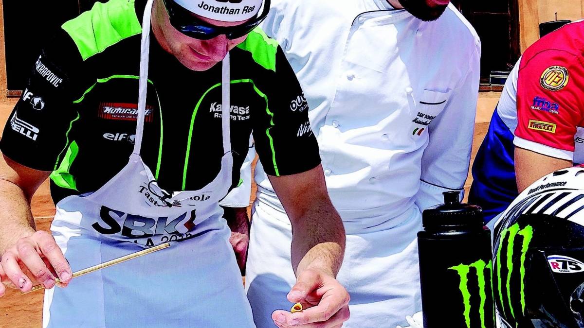 Chef per un giorno i piloti della Superbike