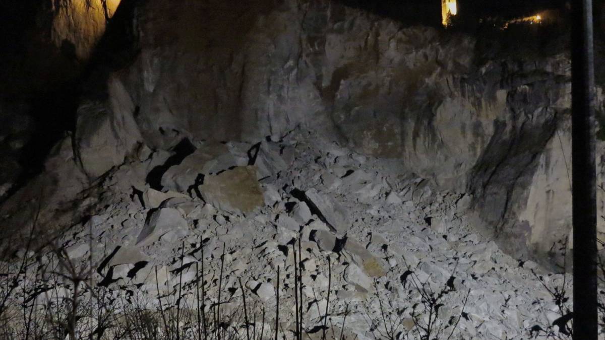 La terra frana ancora