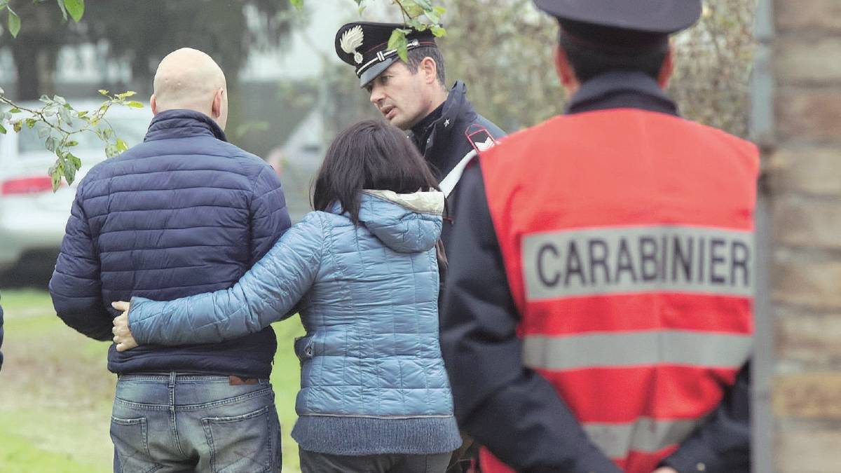 Le parole d'addio lasciate sulle pareti di casa