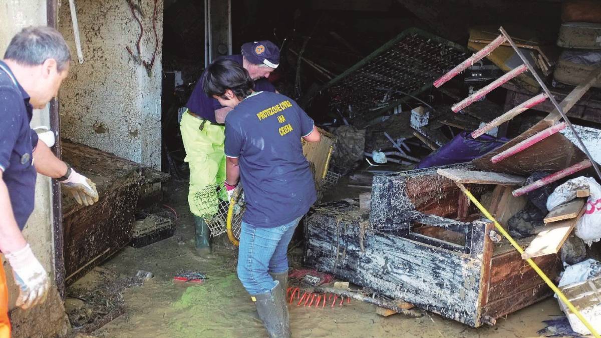 Alpini da Cesena nell'emergenza