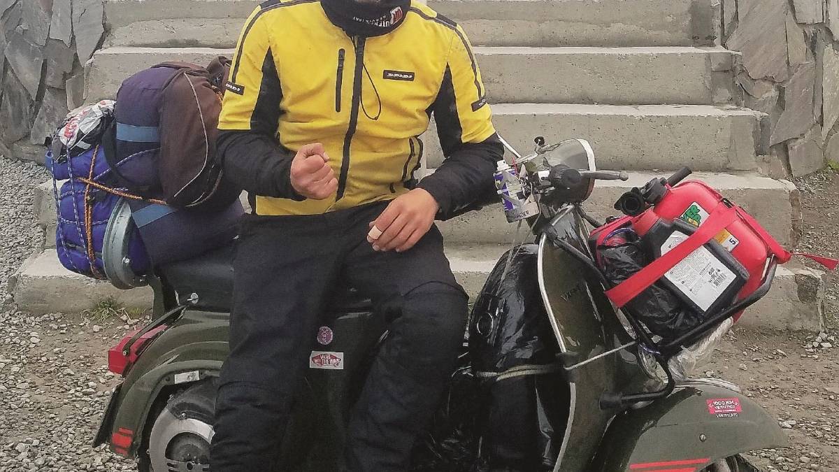 In Vespa fino a Capo Nord