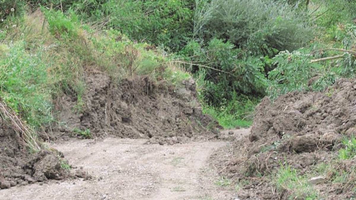 La frana di Voltre avanza, casa distrutta