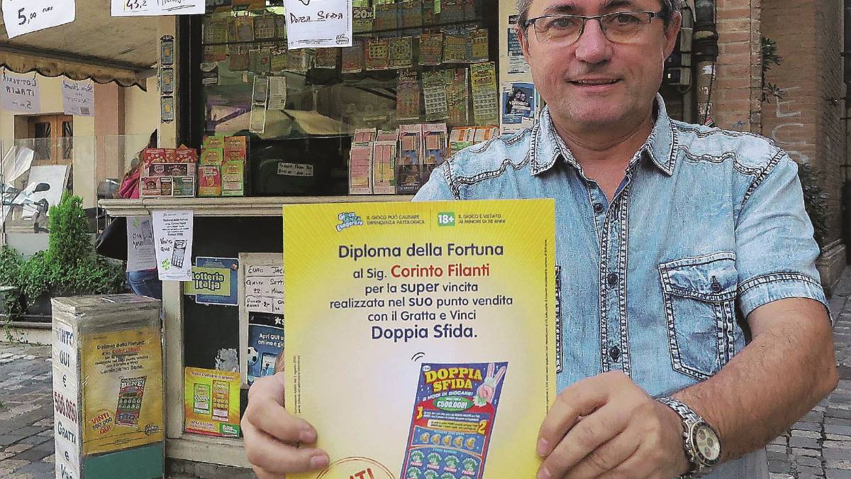 Gratta e vince 500mila euro ma il fortunato è sconosciuto