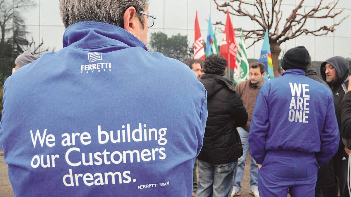 Ferretti, entro il 30 maggio mobilità per 50 lavoratori