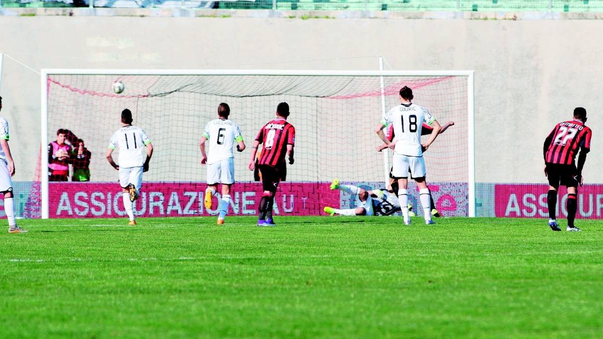 La corsa del Cesena si ferma a Lanciano