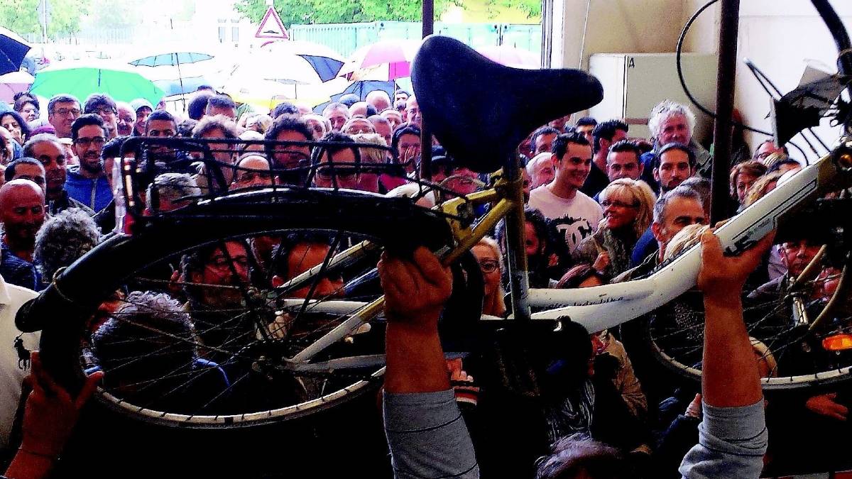 Da Roma riconosce sul web la bici rubata e la salva dall'asta del Comune