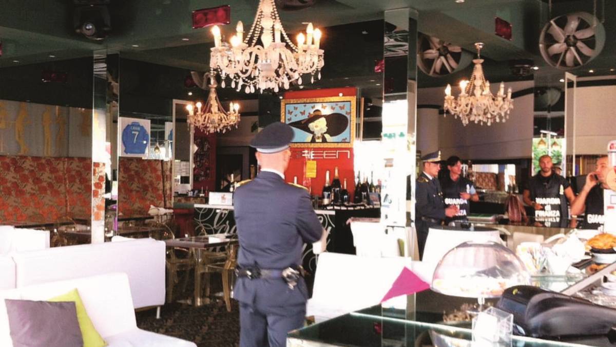 Antimafia ed evasione: sequestrato il Green Bar