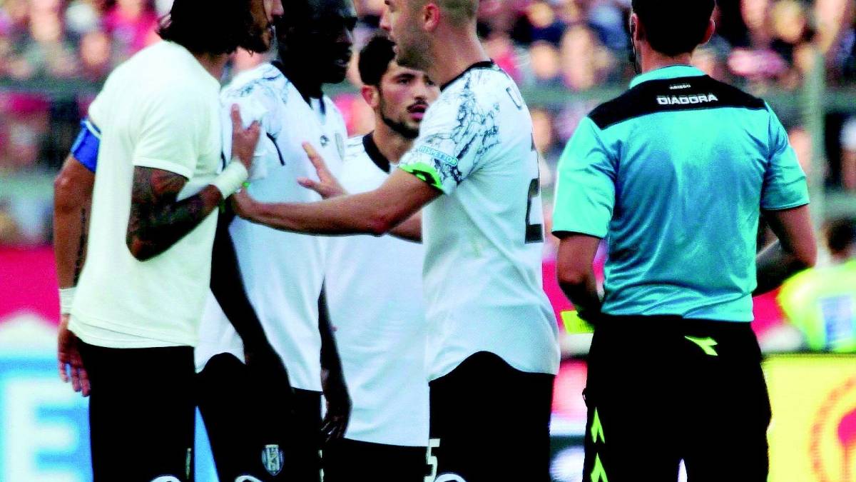 Il Cesena senza Cascione per tre giornate