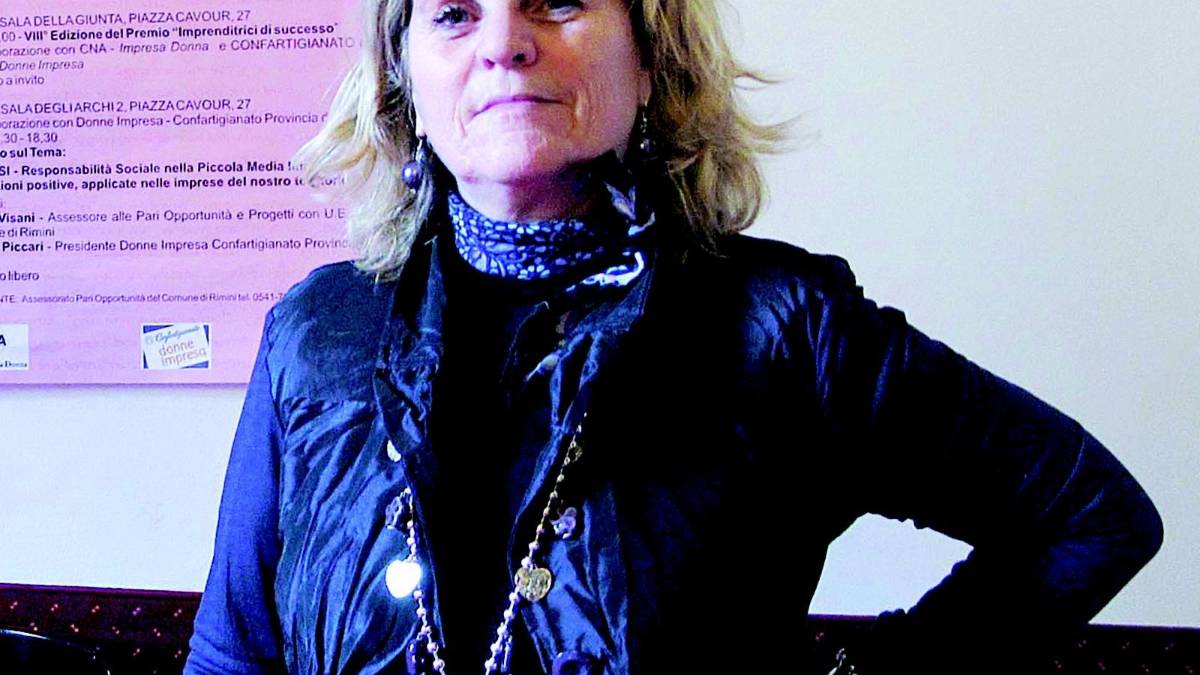 Valeria Piccari travolta in pieno centro