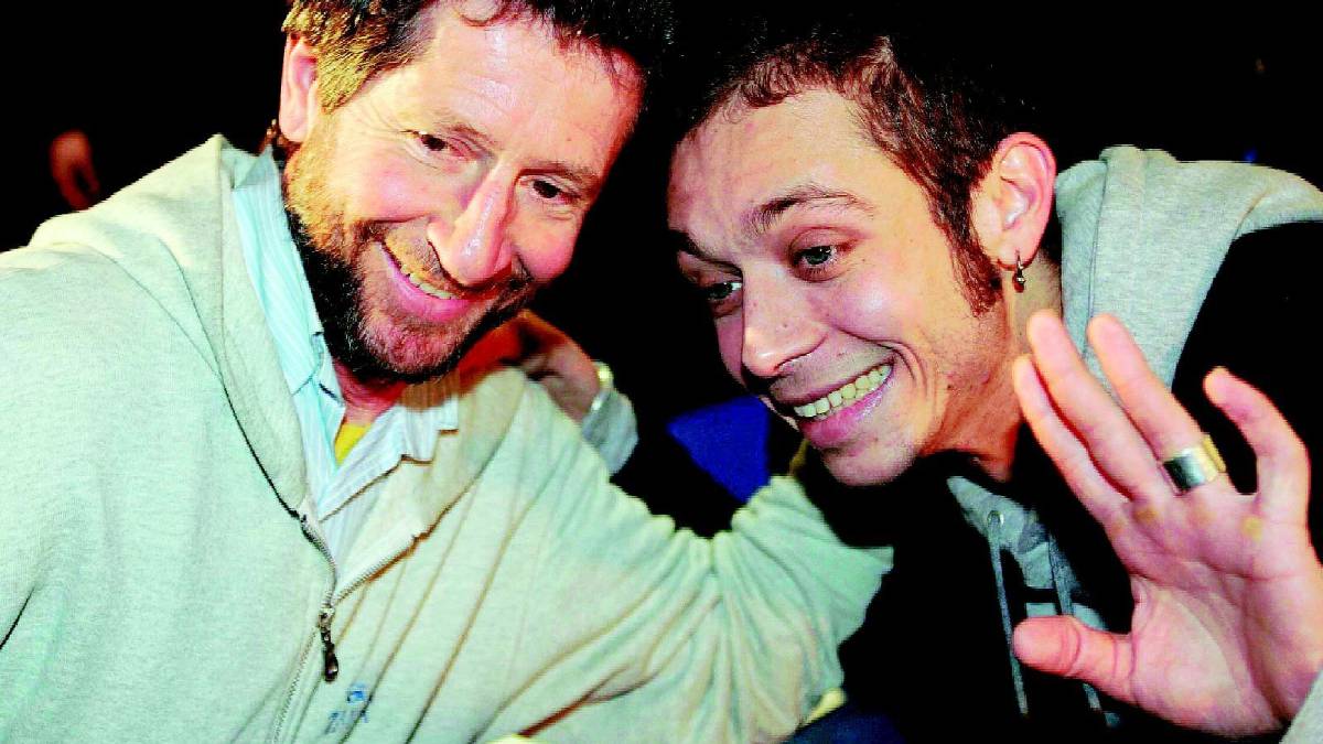 Babbo Graziano: «Sono 30 anni che gli dico di non fare il motocross... »