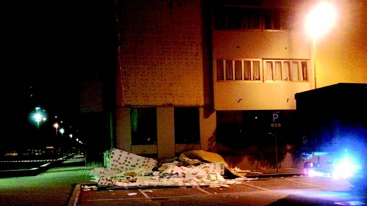 Condominio: crolli da maltempo