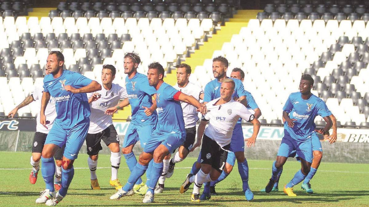 Un gol di Jallow e il Cesena supera il Fano
