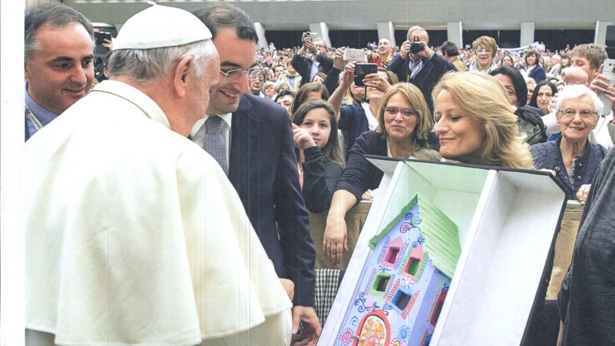 Da Cesena una casina per il Papa