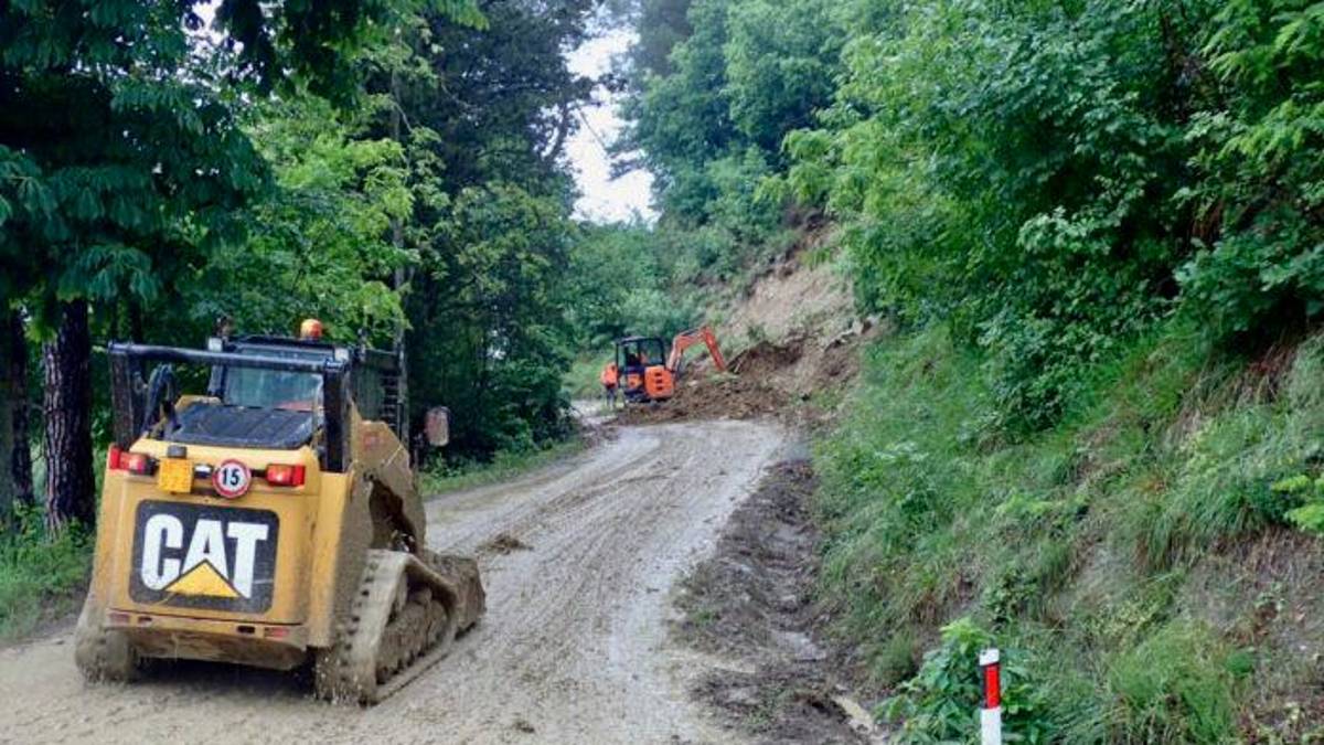I lavori di sistemazione dopo l’alluvione nell’Imolese