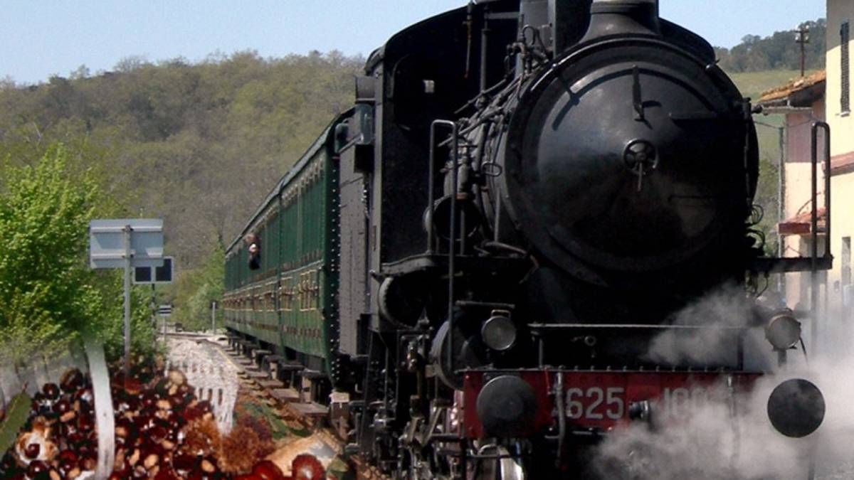 A Marradi torna la Sagra delle Castagne. Riproposto il treno a vapore