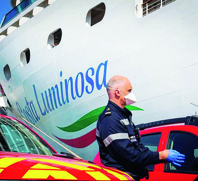 Coronavirus, a casa i forlivesi a bordo della nave contagiata