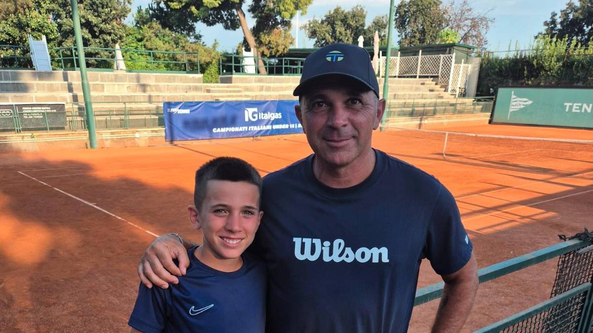 Diego Gentile e il coach Christian Rosti