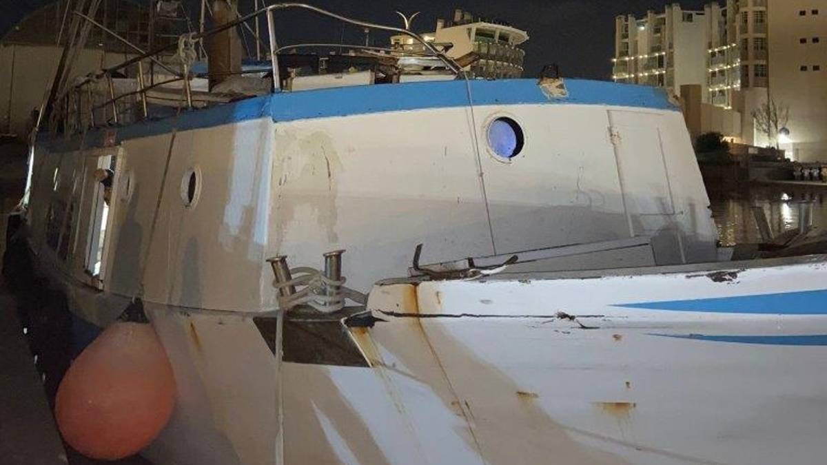 Collisione tra due pescherecci al largo di Rimini