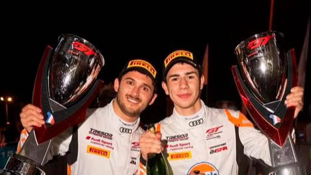 Ariel Levi e Andrea Frassineti festeggiano il 2° posto a Magny-Cours