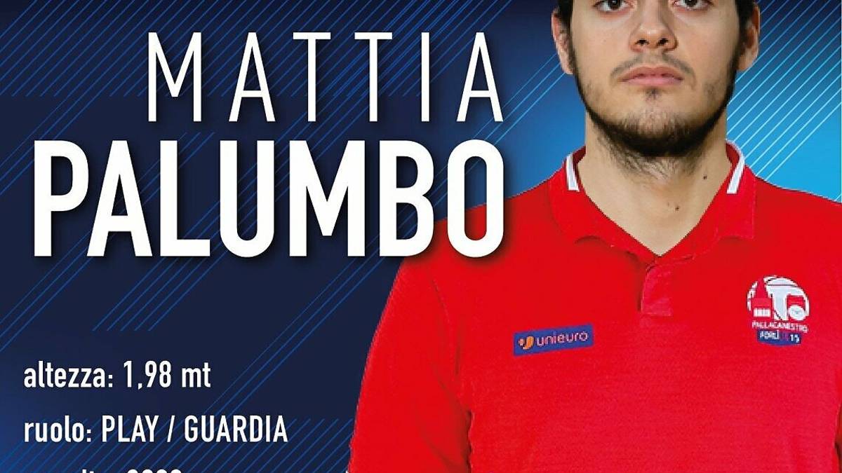 Basket A2, l'Unieuro rinforza la regia con Mattia Palumbo