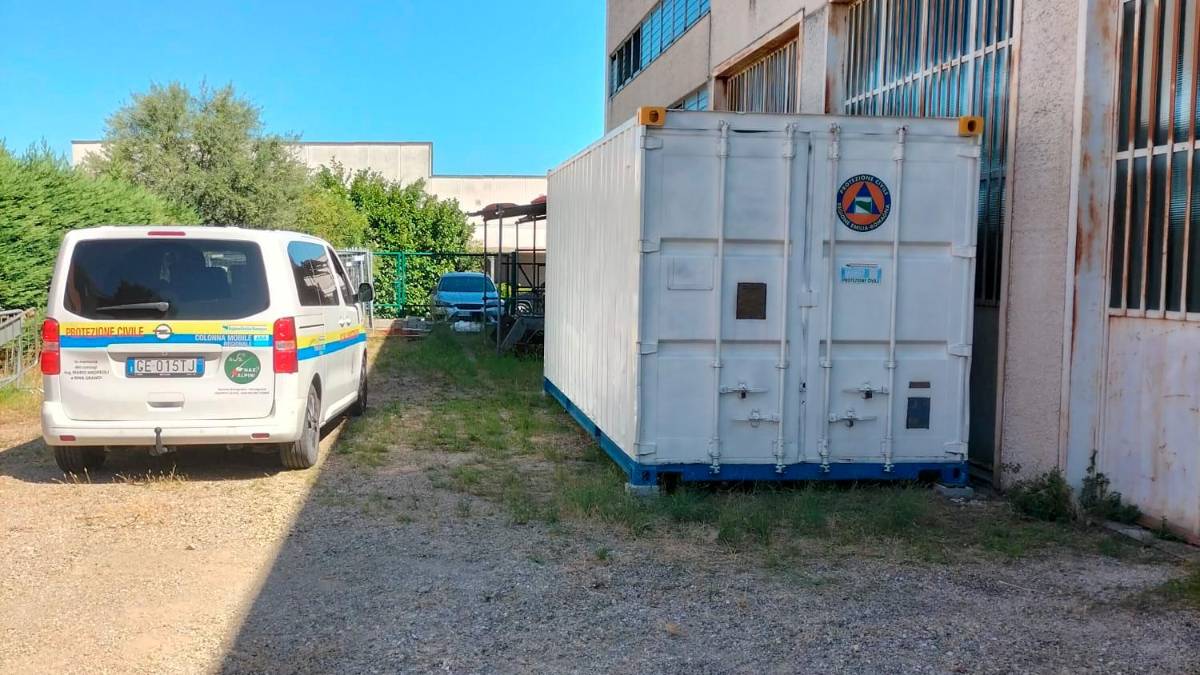 Il container a supporto degli interventi in caso di emergenza