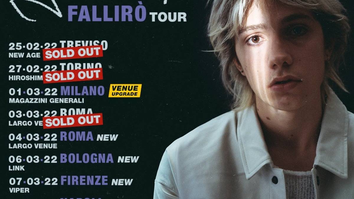 Gianmaria, dopo XFactor ecco il tour