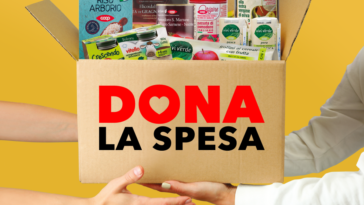 Sabato 16 ottobre Dona la spesa nei punti vendita Coop Alleanza