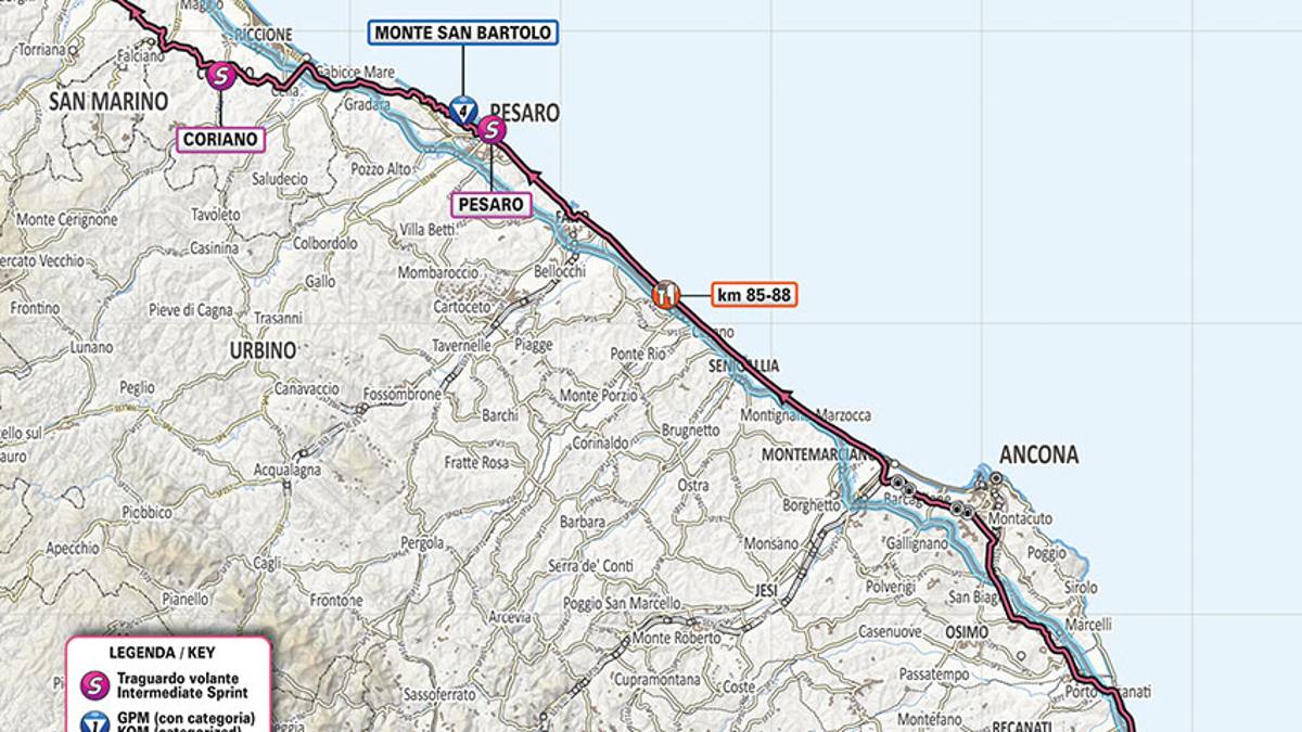 Rimini, il 14 ottobre arriva il Giro d'Italia