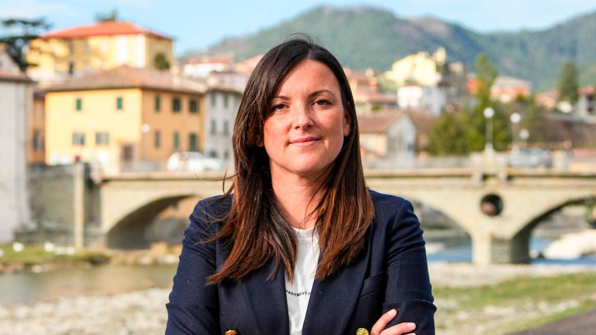 La sindaca di Santa Sofia Ilaria Marianini