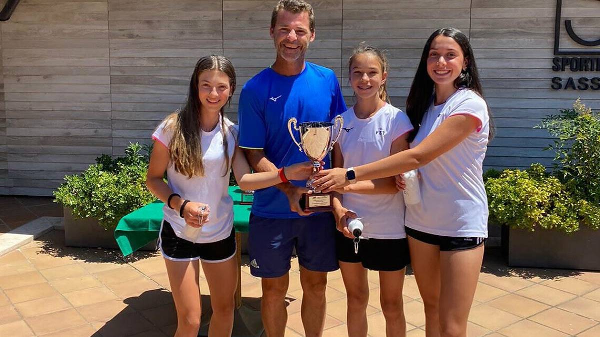 Tennis, il Cast Under 14 femminile è campione regionale