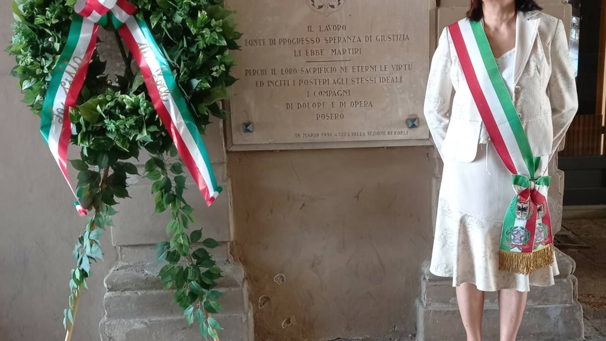 L'omaggio di Forlì ai caduti sul lavoro