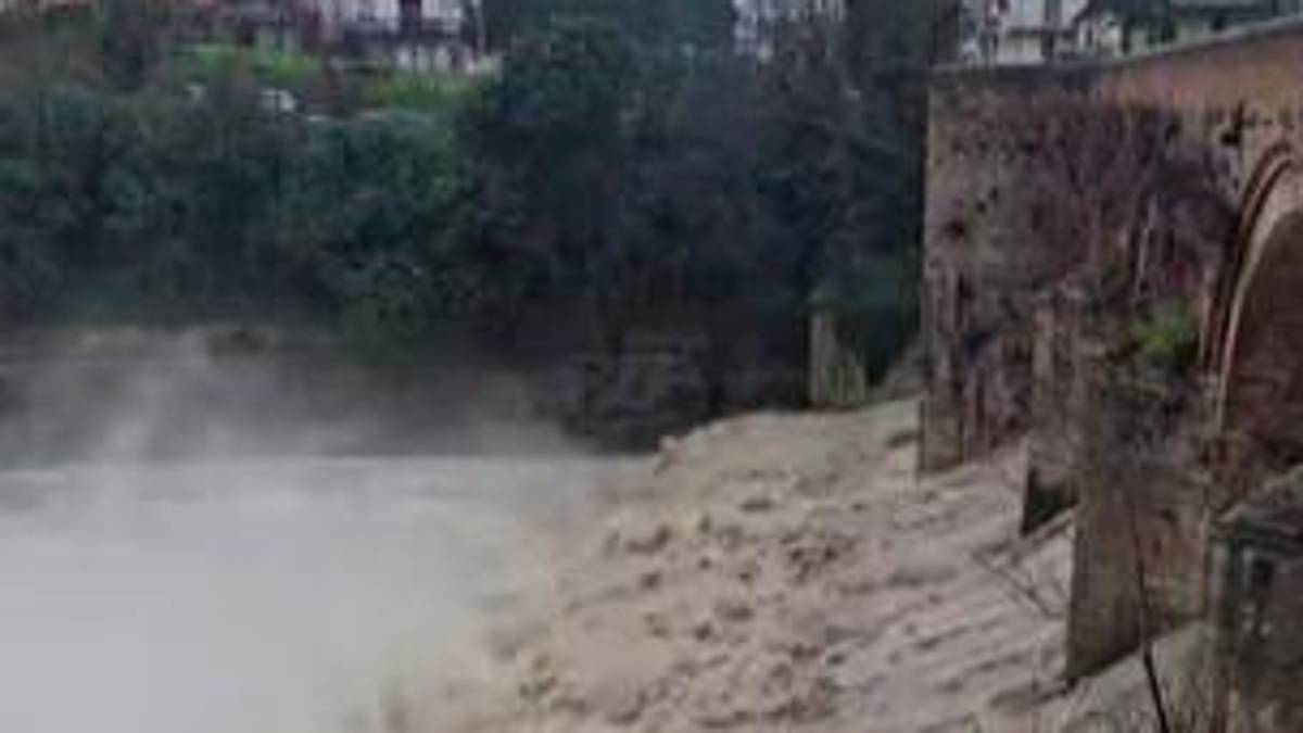 La situazione del Ronco a Meldola