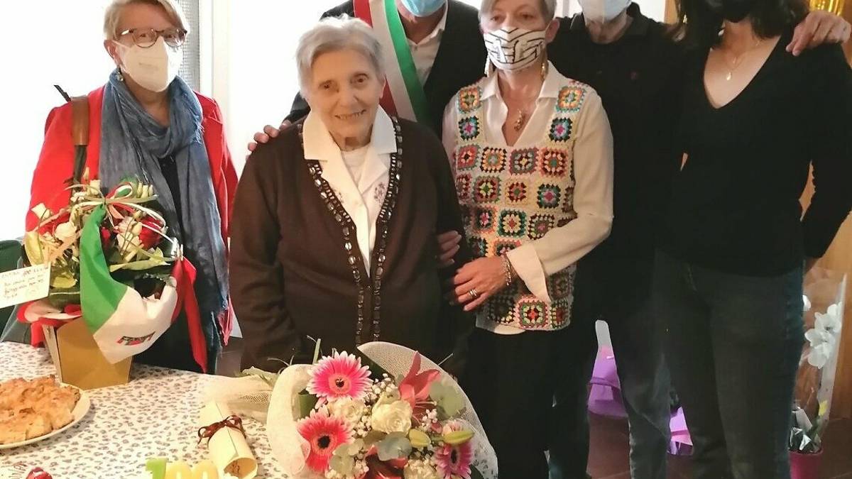 Massa Lombarda, uno splendido secolo di vita per Teresa Mirri