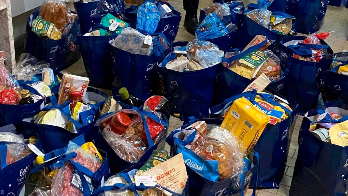 Diecimila euro di doni sospesi per aiutare i poveri alla Caritas di Savignano