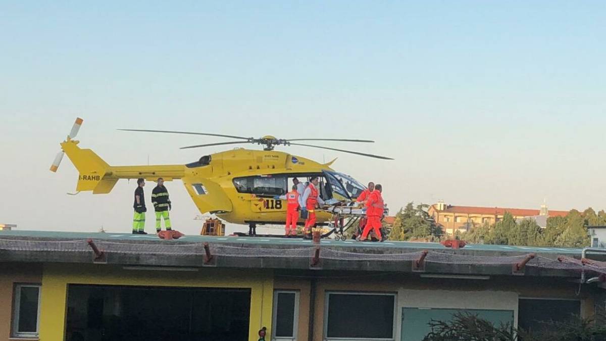 Cade in bici a Sogliano: ricoverato in Rianimazione