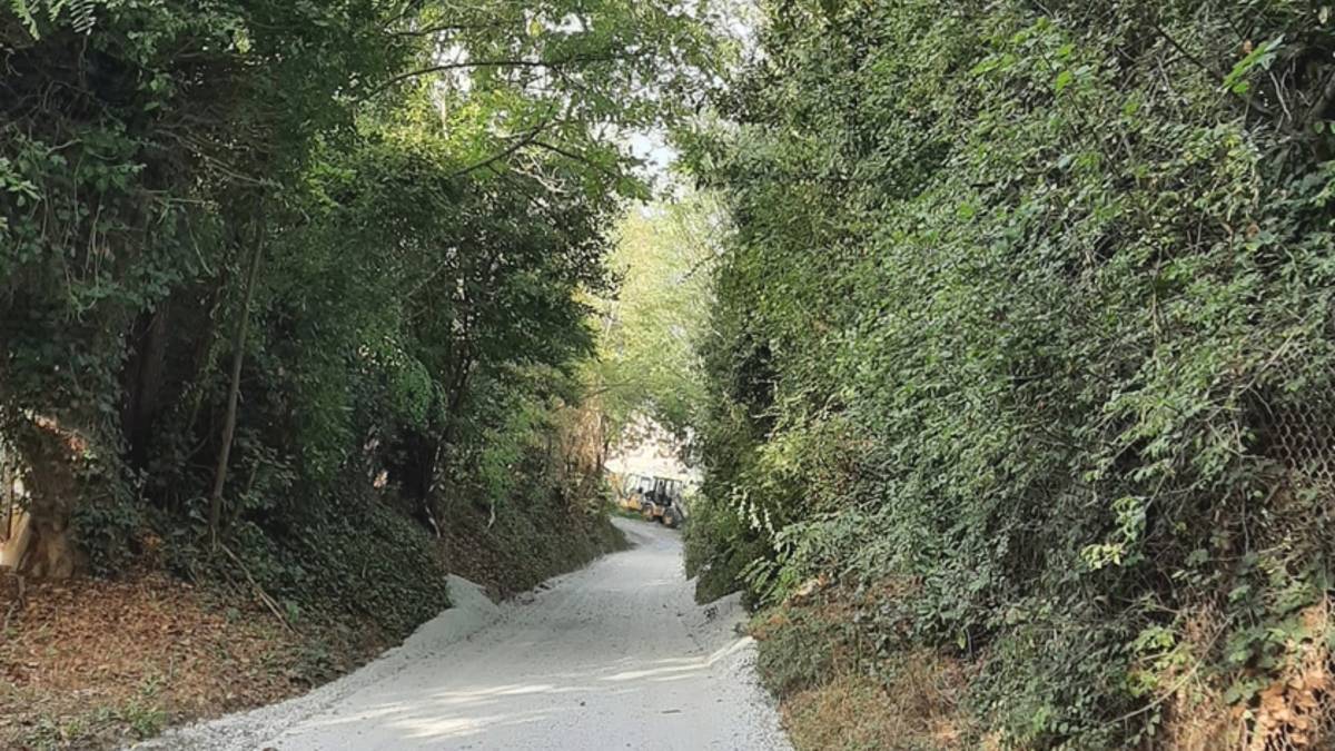 Santarcangelo, ormai terminati i lavori in via Fornello a Montalbano