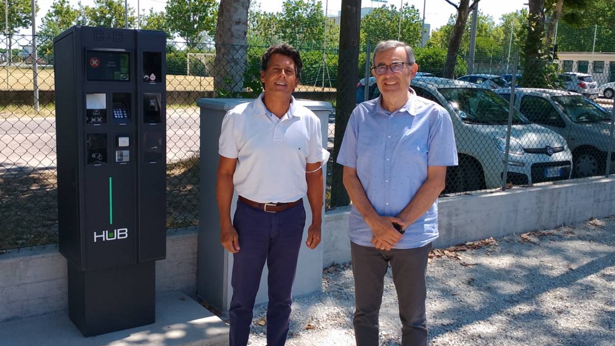 Parcheggiare a Cesenatico, l'area camper di via dei Mille diventa Smart