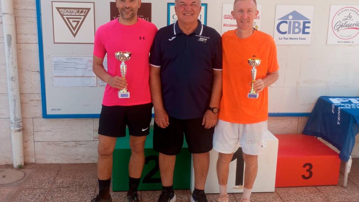 La premiazione Over 45