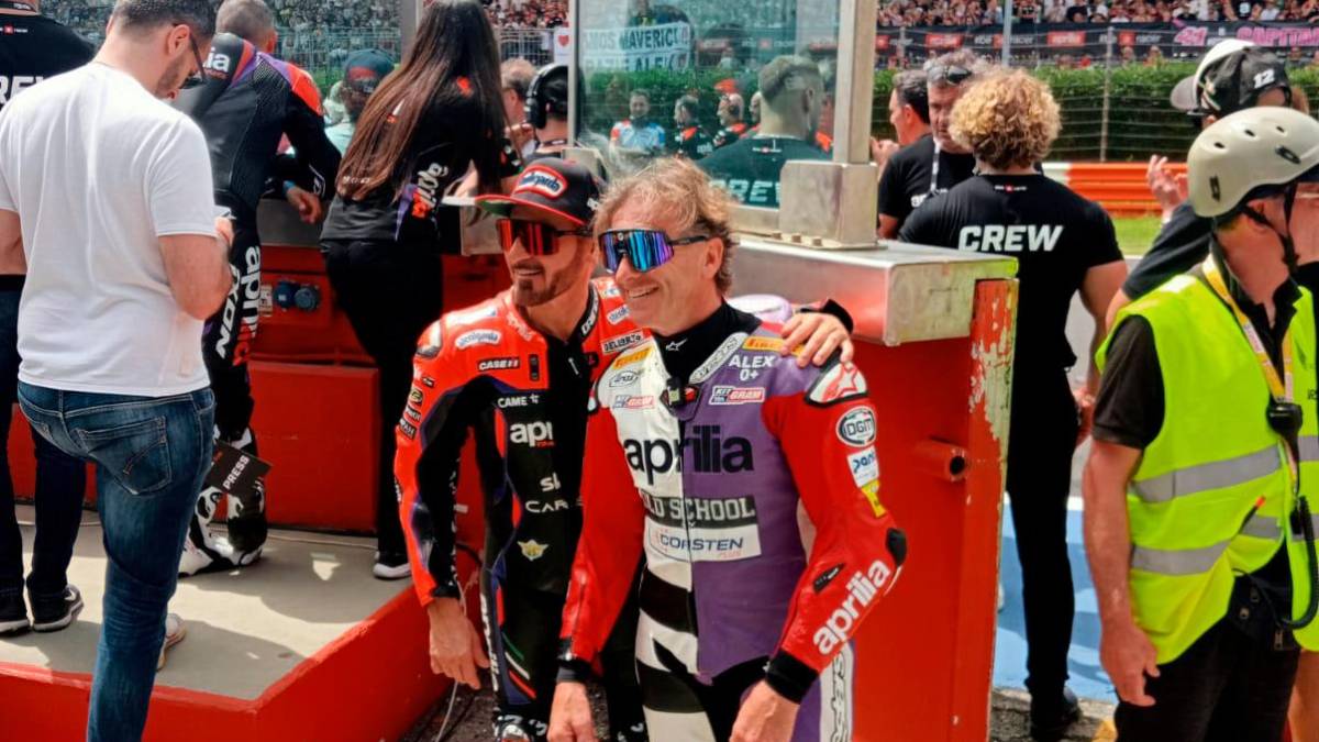 Max Biaggi e Alex Gramigni
