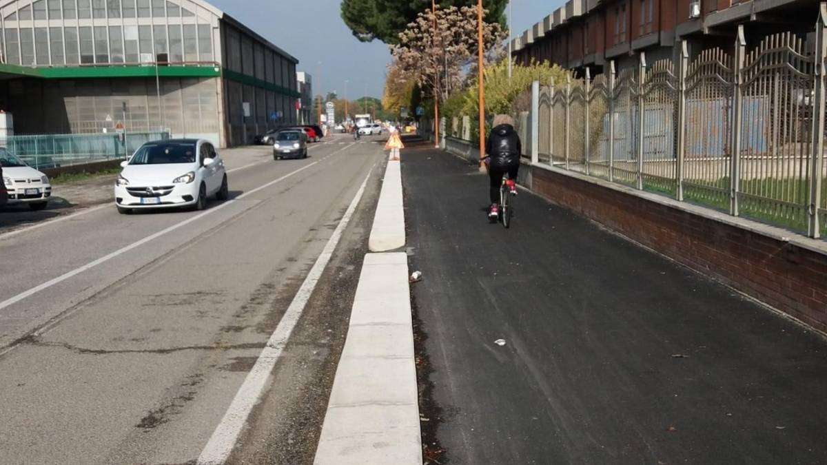 Cesena, piste ciclabili: avanzano i lavori