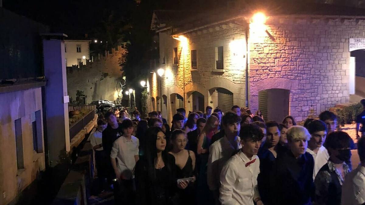 Titano già in festa, il primo ballo dopo il Covid
