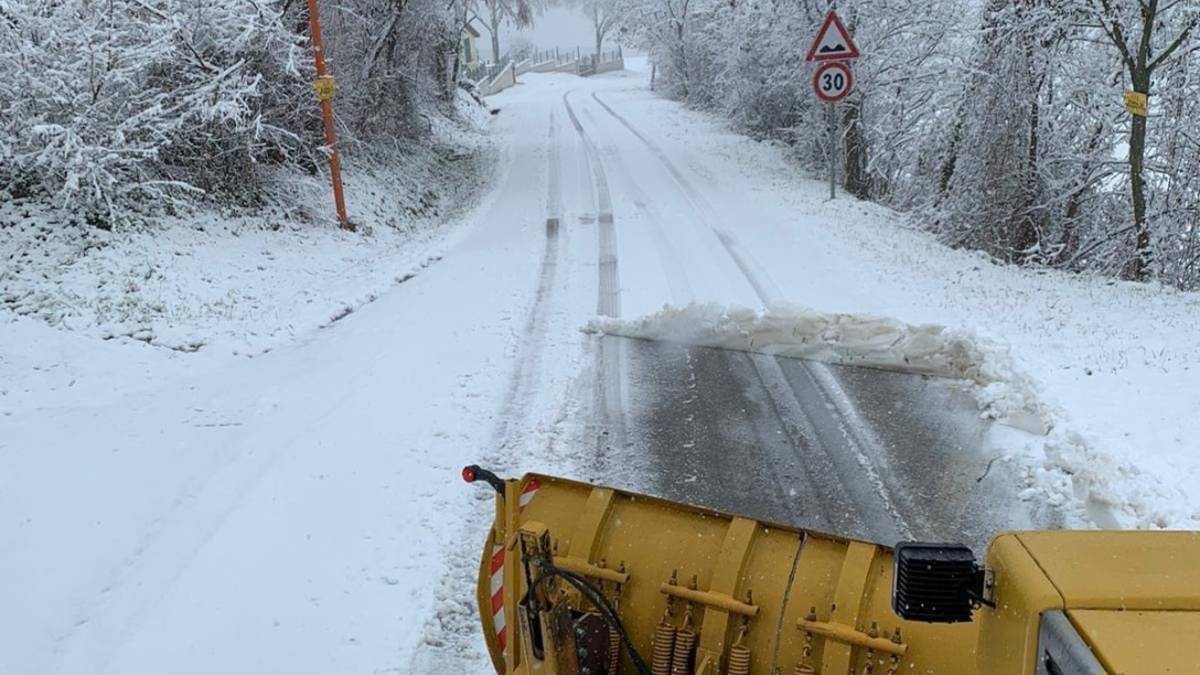 Cesena, piano neve 2022: pronti 71 mezzi