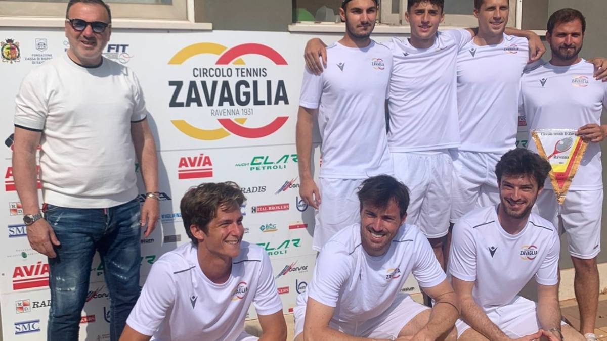 Tennis, lo Zavaglia rifila un altro cappotto in B1 maschile