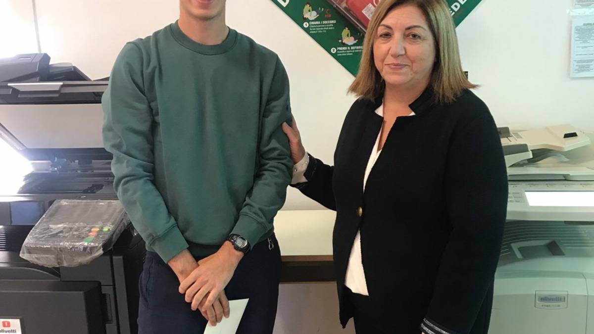 Rimini, il ricordo di Luca Petitti vive in una borsa di studio al Liceo Einstein