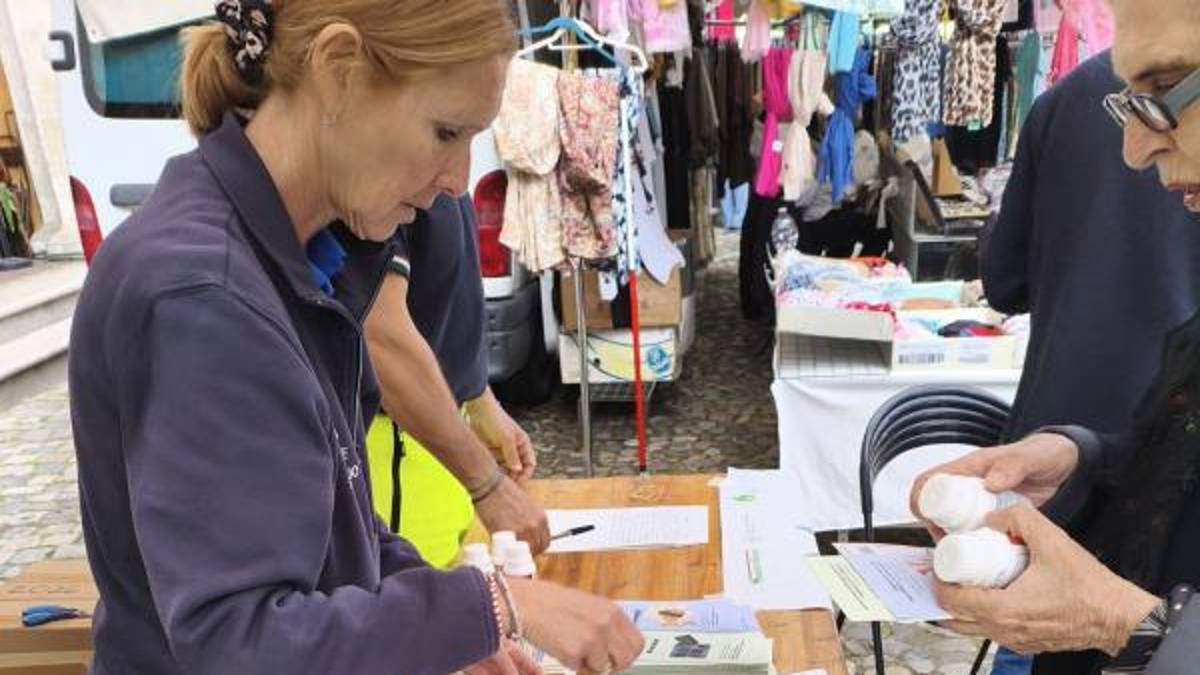 Cesena, lotta alle zanzare, consegna dei kit a Borello