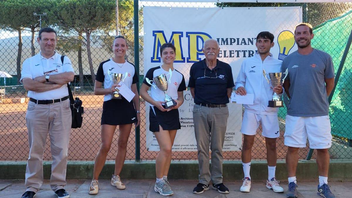 Tennis, Cervia incorona Alessandro Galassi e Giulia Bancale