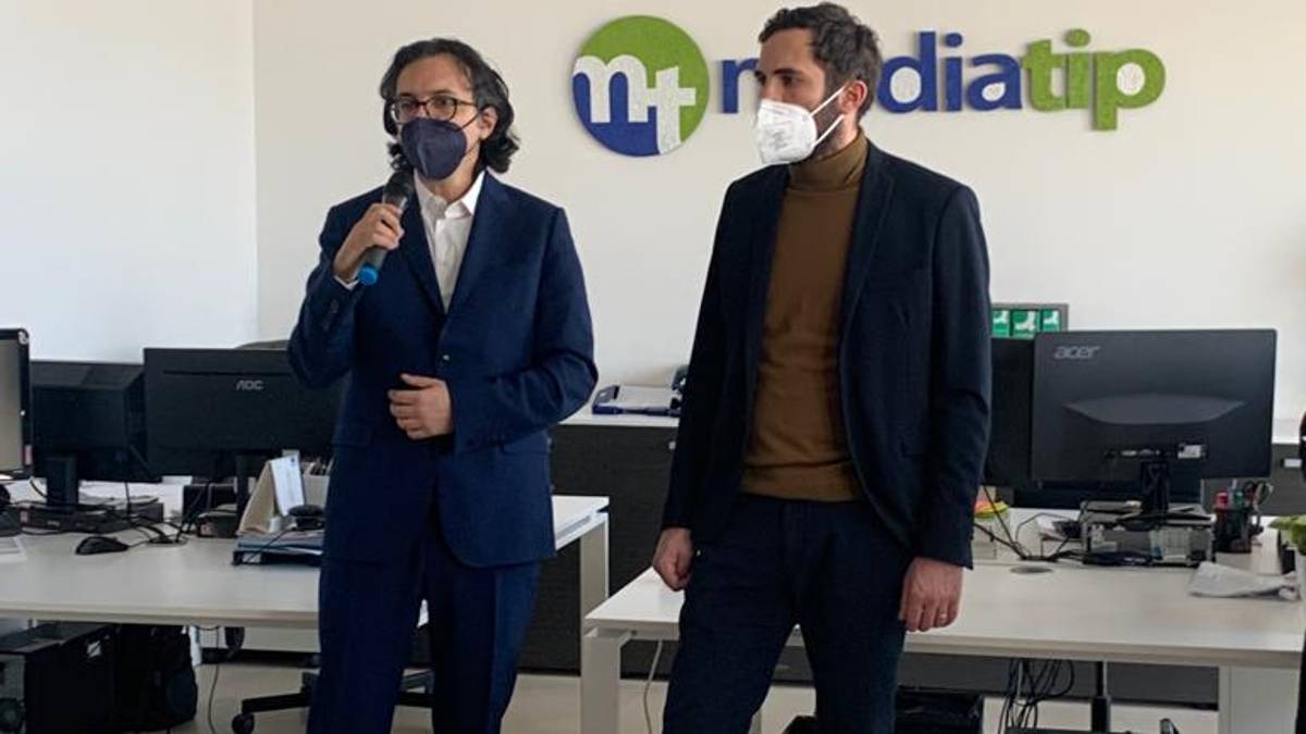 Business e arte: la cesenate Mediatip inaugura nuova sede con Anime senza voce