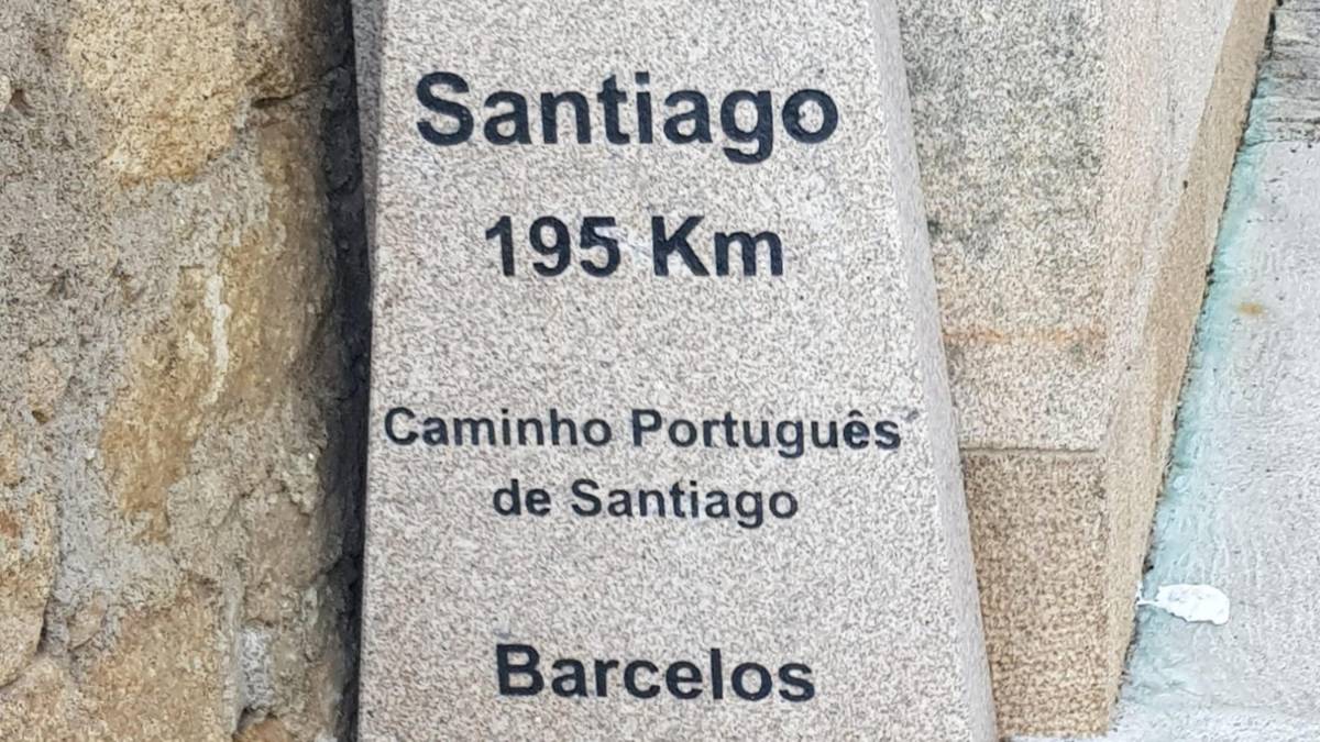 La soddisfazione di arrivare a Barcelos e sentire che la meta è più vicina